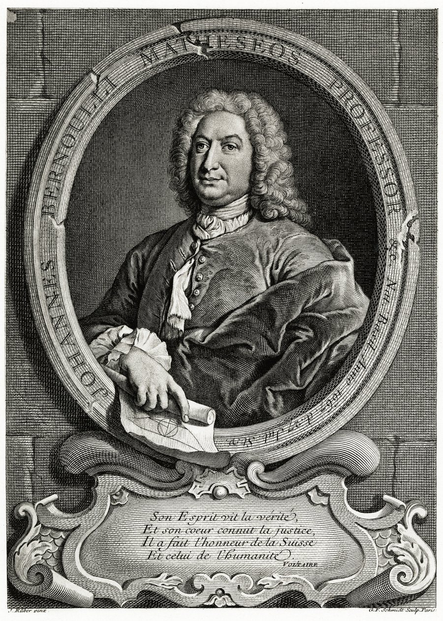 Johann Bernoulli door German School