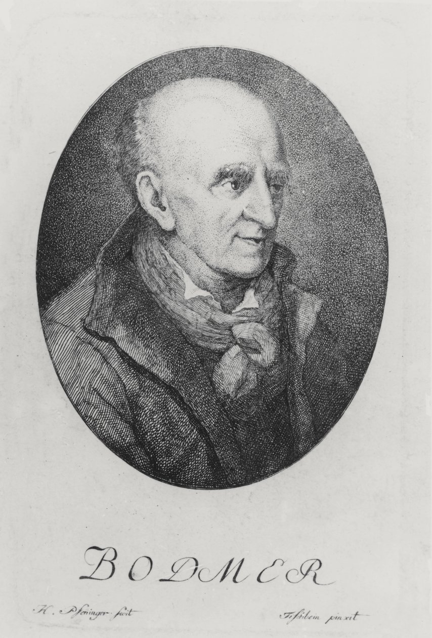 Johann Jacob Bodmer door German School