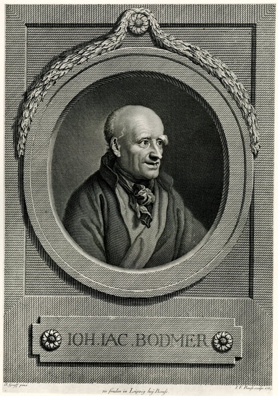 Johann Jacob Bodmer door German School