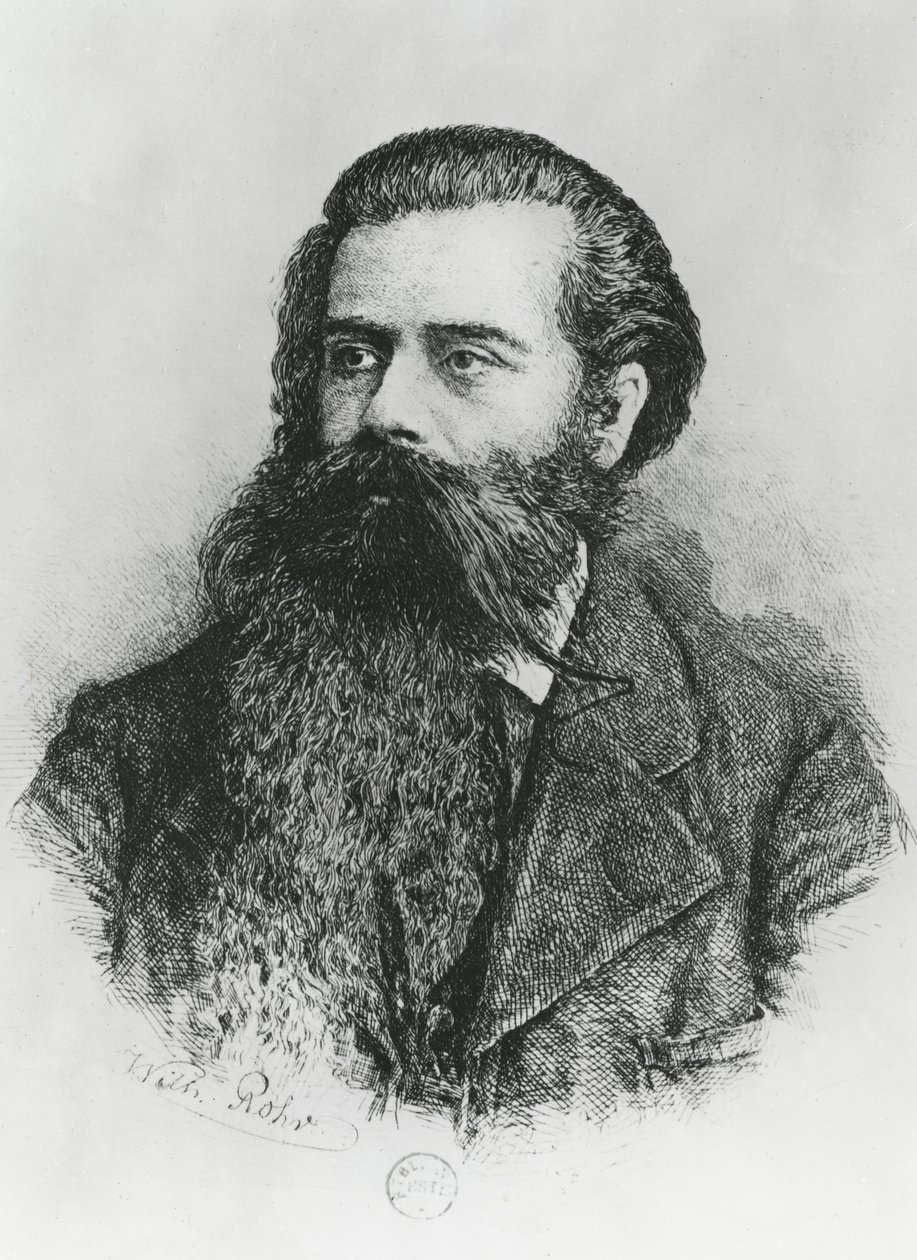 Karl Hartmann (gravure) door German School