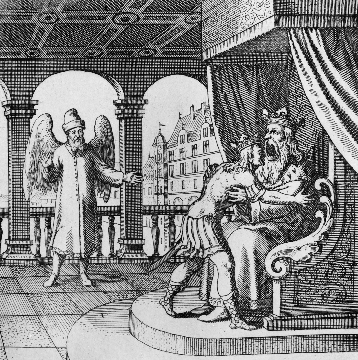 Koning dolblij met terugkeer van prins uit Musaeum Hermeticum door German School
