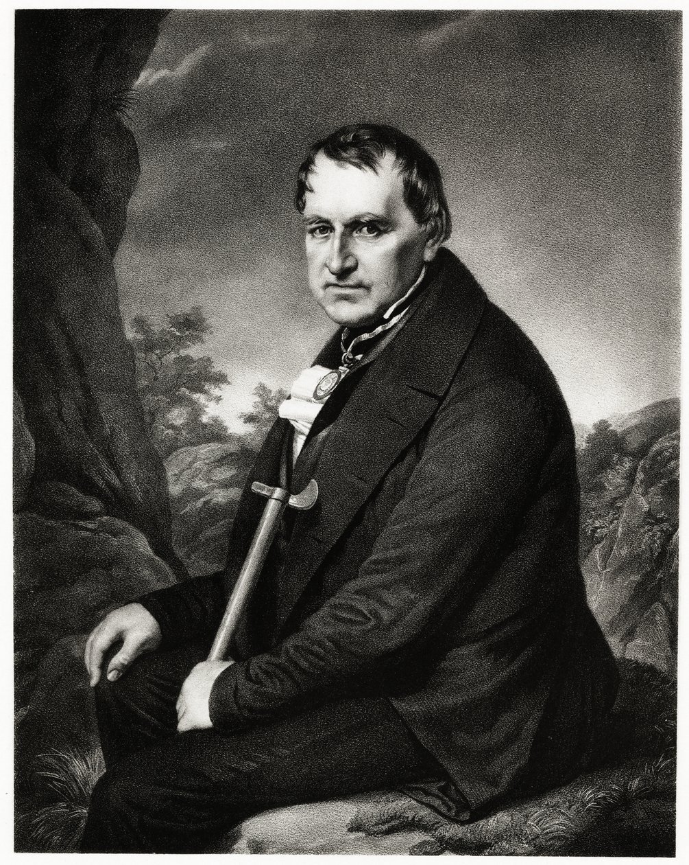 Leopold von Buch door German School