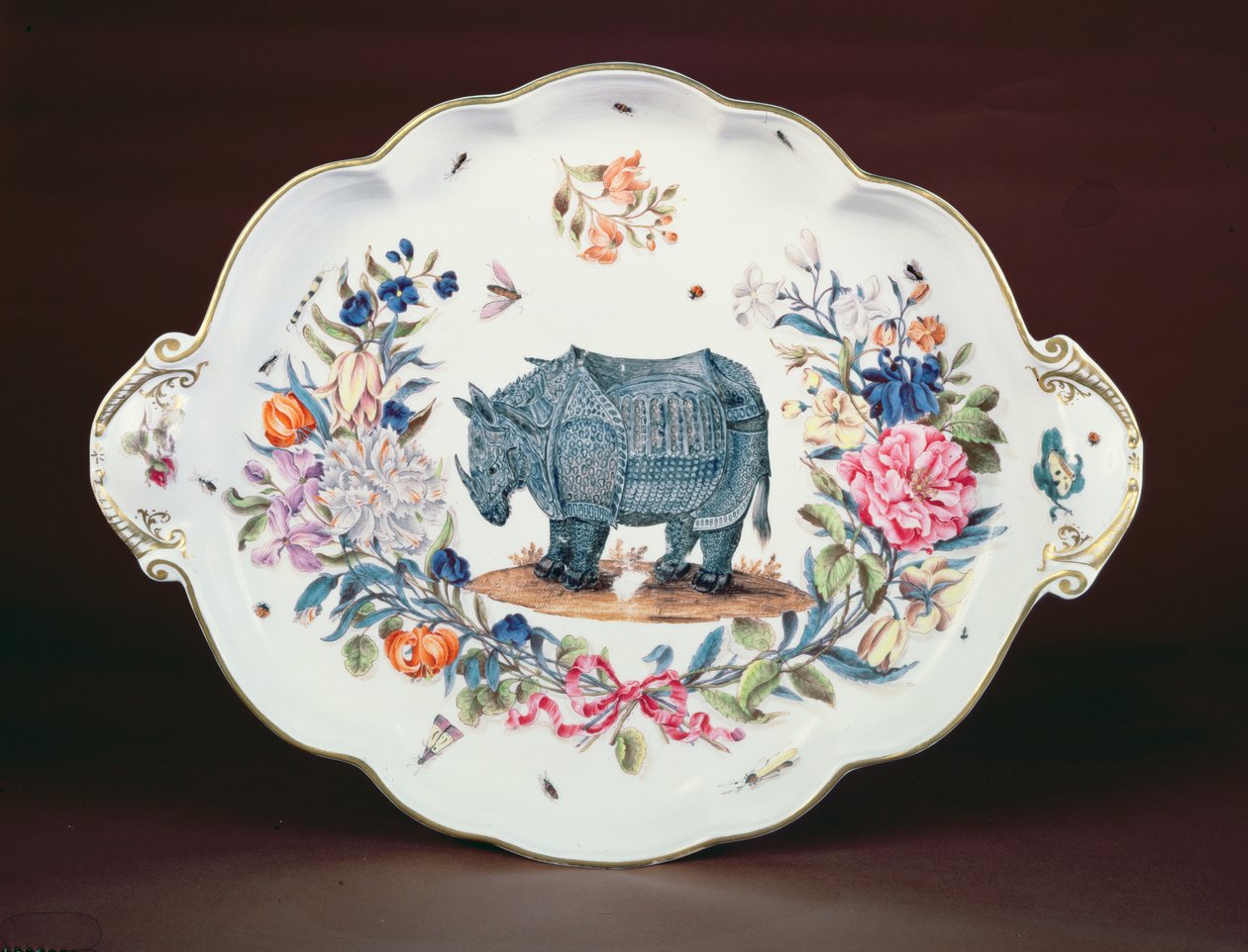 Meissen standaard voor het middelpunt van de Northumberland dienst, ca. 1745 door German School