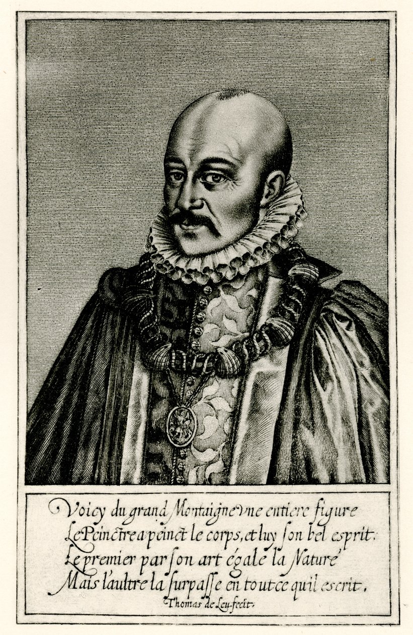 Michel de Montaigne door German School