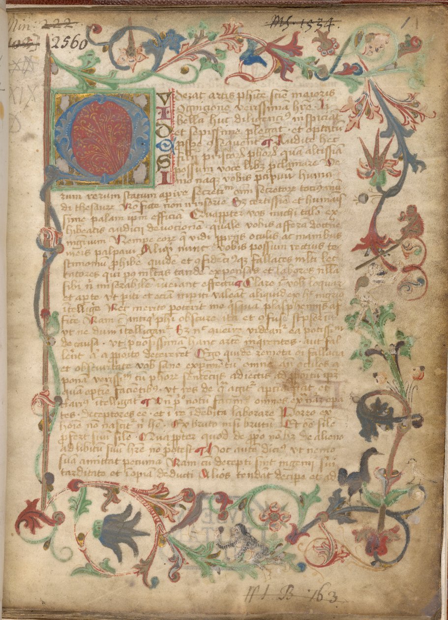 Uit de Alchemistische Verhandelingen, laat 15e eeuw door German School