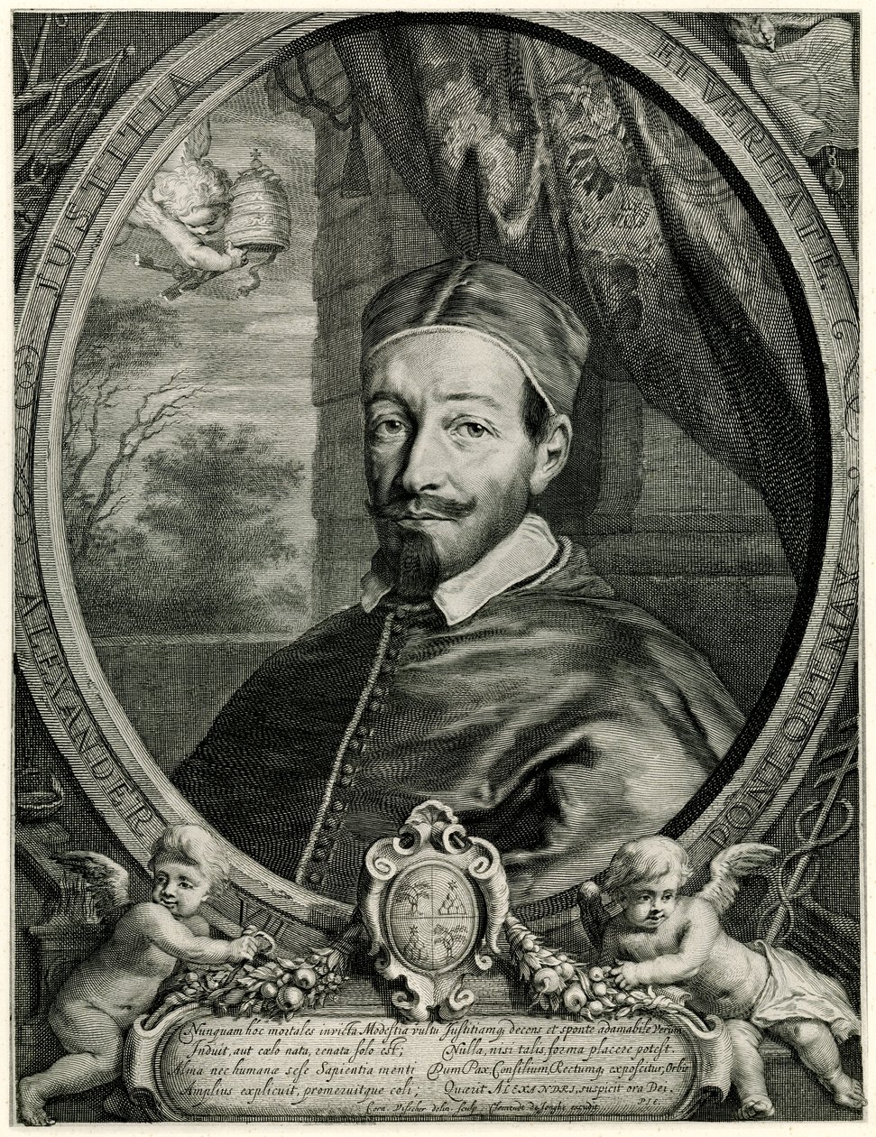 Paus Alexander VII. door German School