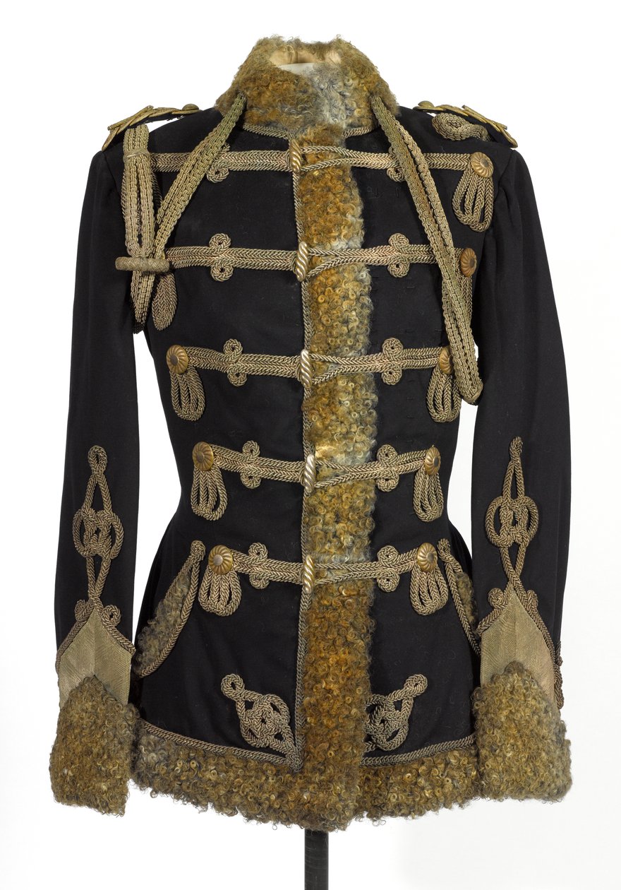 Pelisse, 3e Zieten Huzaren, HRH De Hertog van Connaught, voor 1914 door German School
