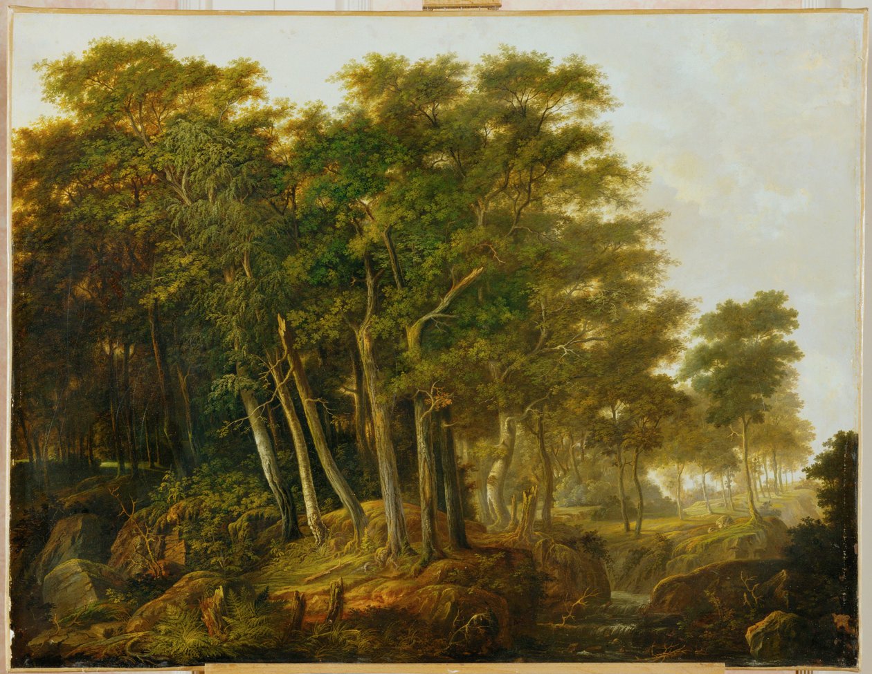 Waarschijnlijk Carl Friedrich Lessing ... (schilderij op doek) door German School
