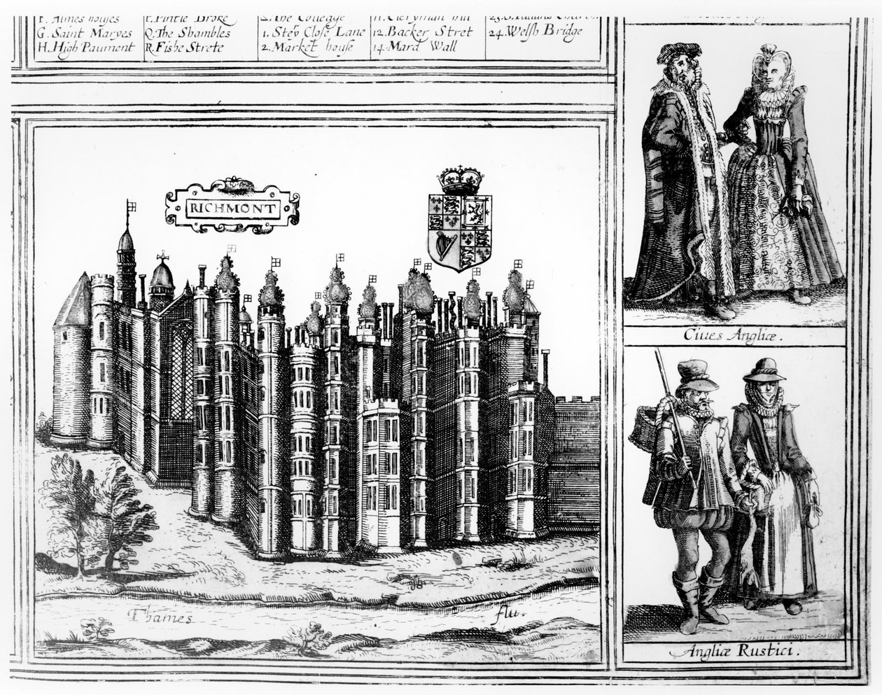 Richmont, uitgegeven door Braun & Hogenburg, 1617 door German School