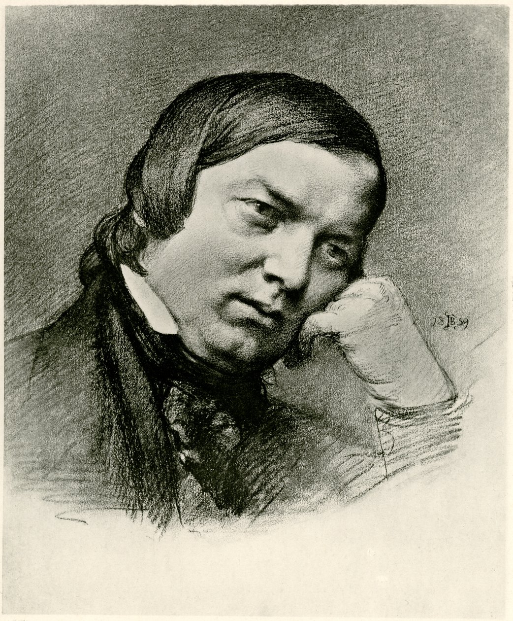 Robert Schumann, 1859 door German School