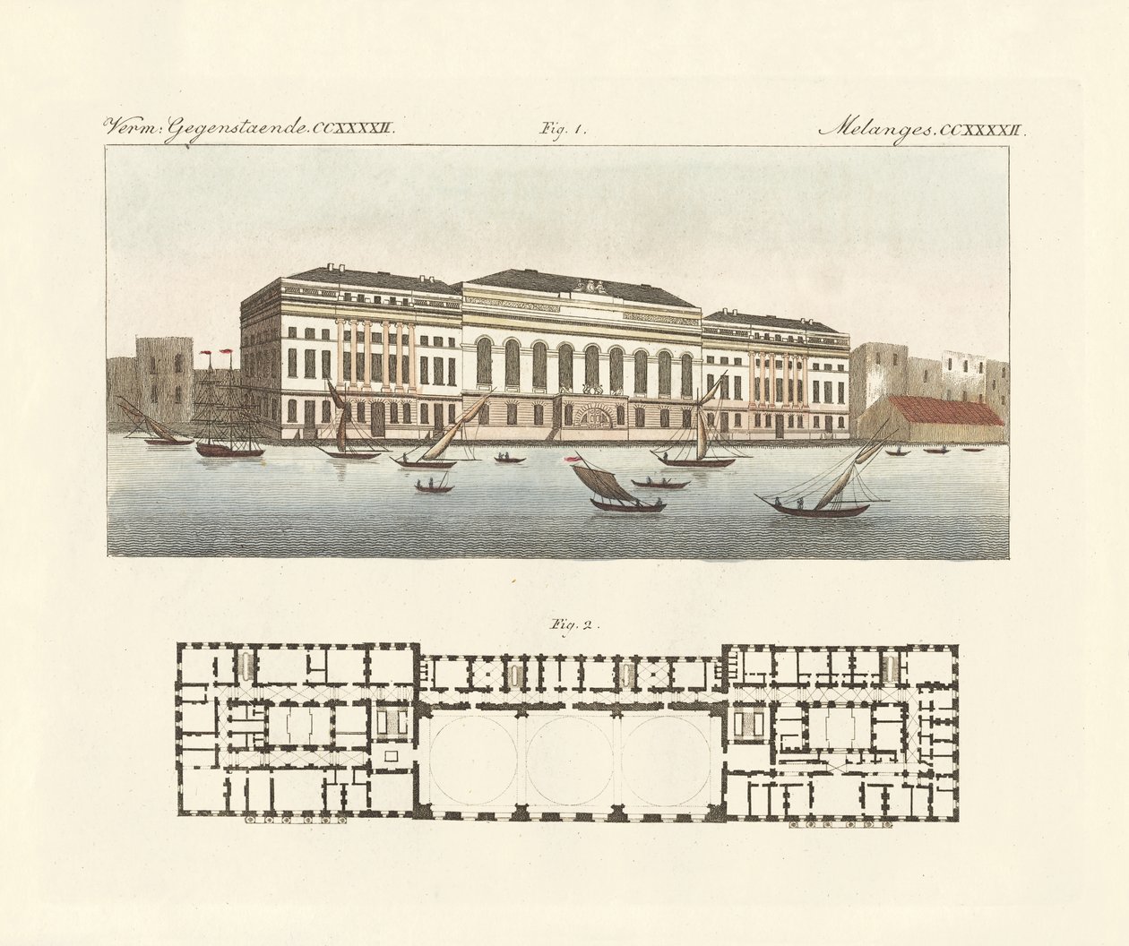 Het nieuwe douanehuis in Londen door German School