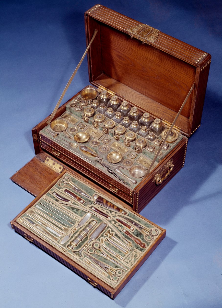 Reis Chirurgie en Apotheek Kit. 1640. Augsburg door German School