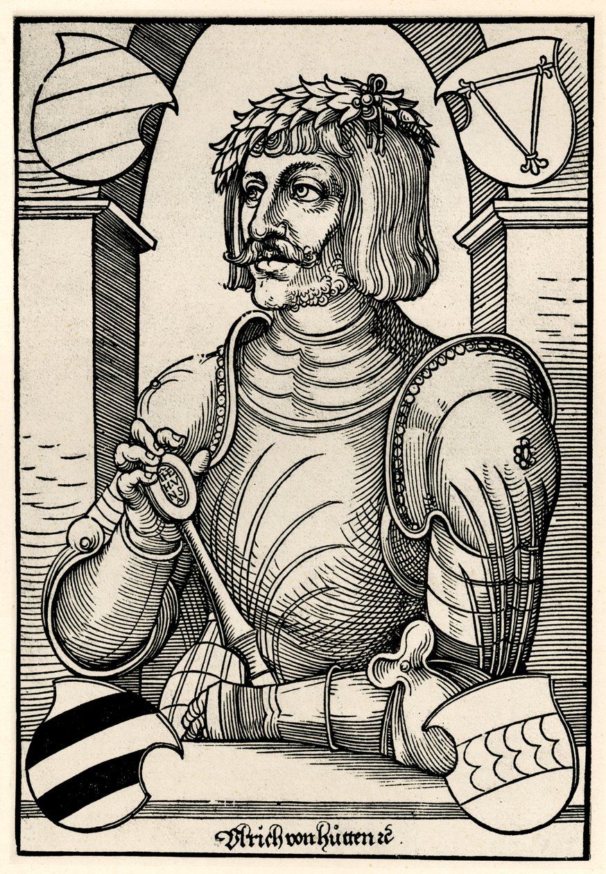 Ulrich von Hutten door German School