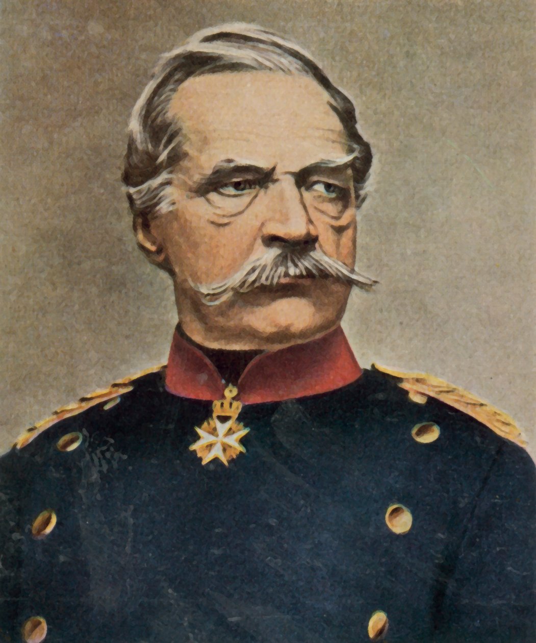 Minister van Oorlog Graaf Roon door German School