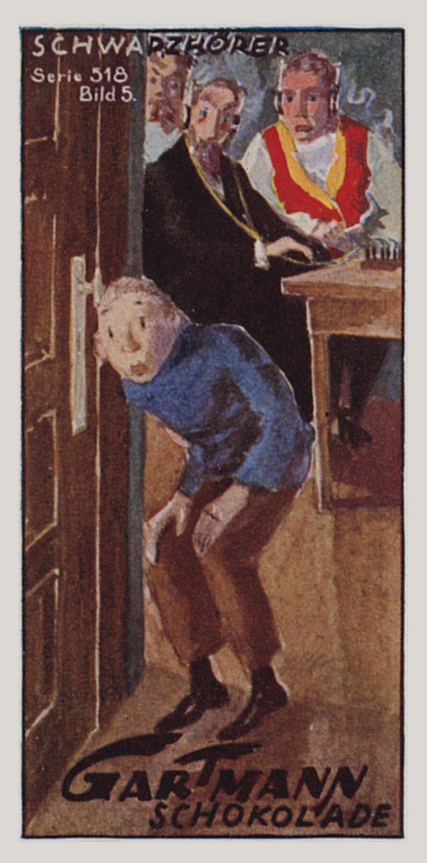 Draadloos (kleurenlitho) door German School