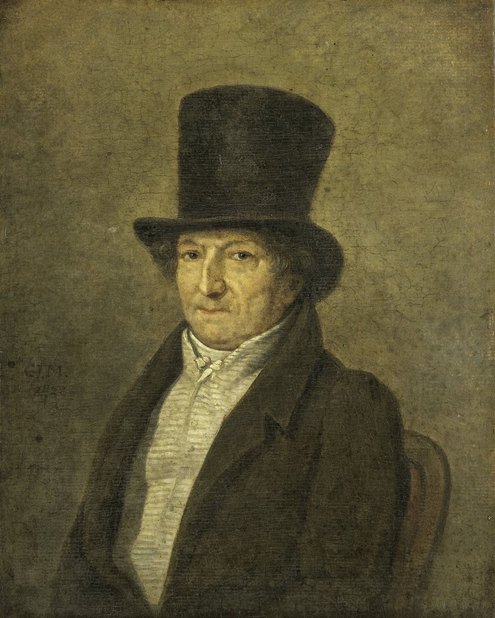 Portret van Jean Bernard door Gerrit Jan Michaelis