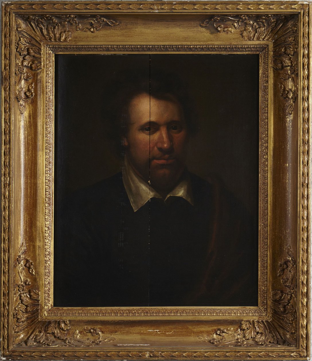 Ben Jonson (1573-1637) door Gerrit van Honthorst