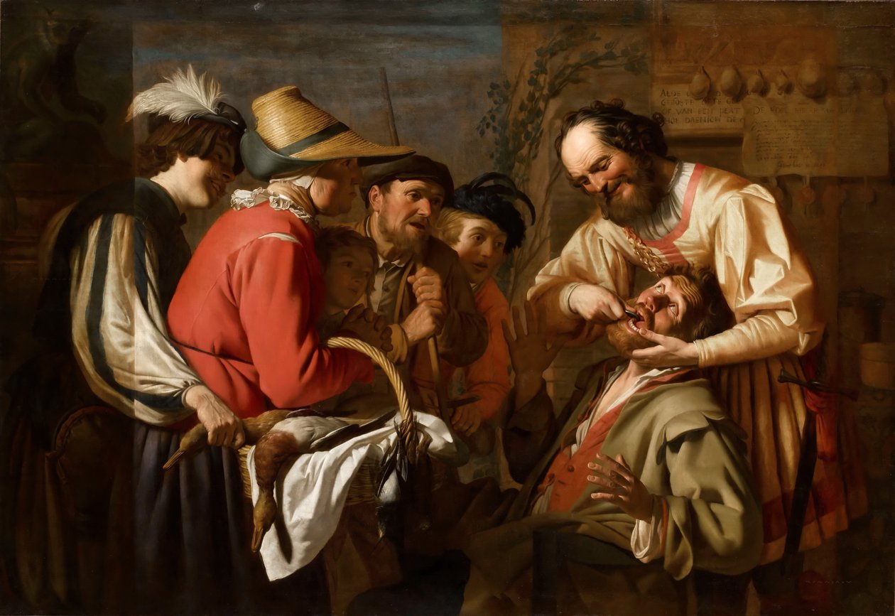 De Tandentrekker door Gerrit van Honthorst