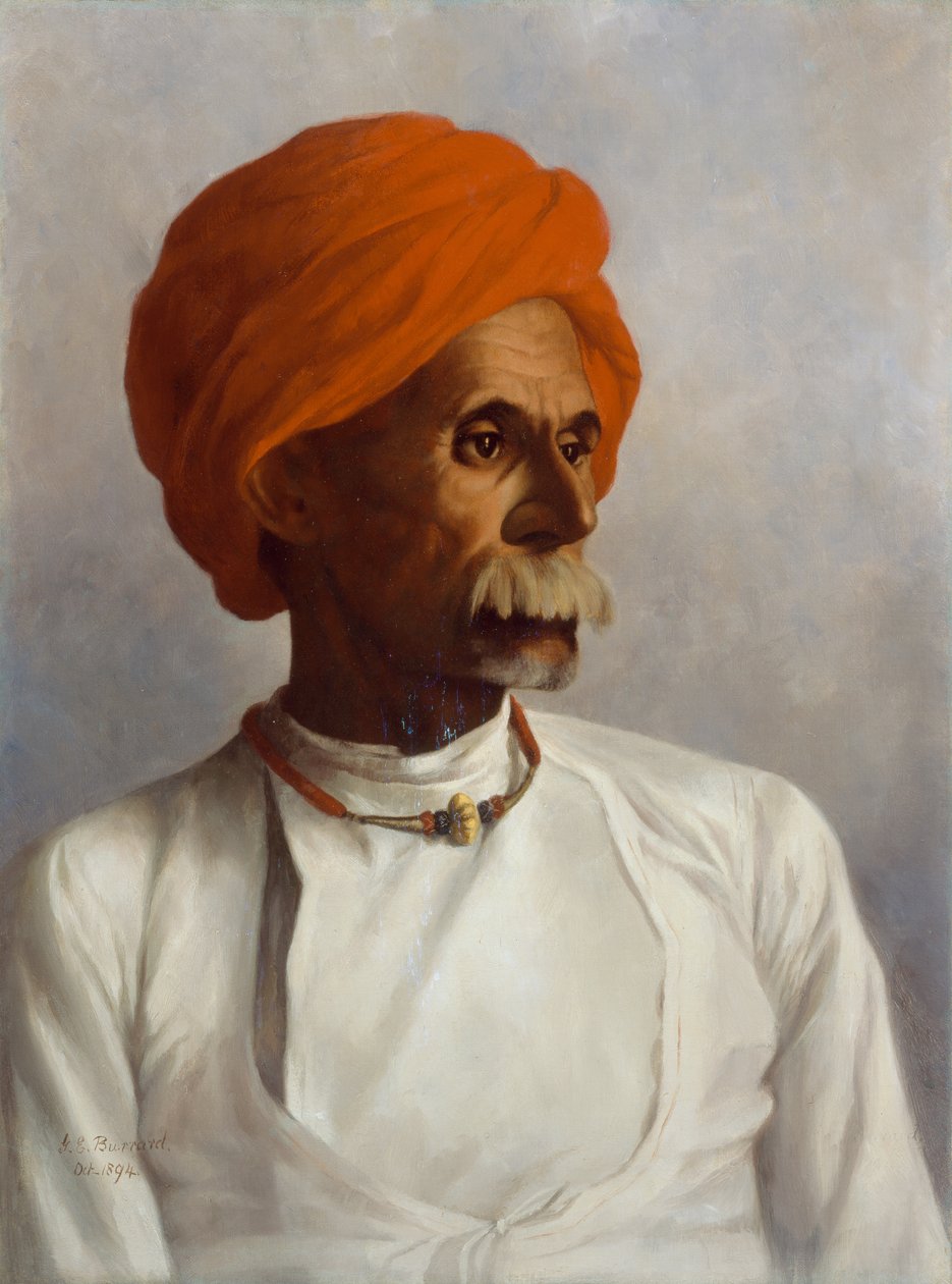 Gunga, een chaprassee van Kapitein S.G. Burrard