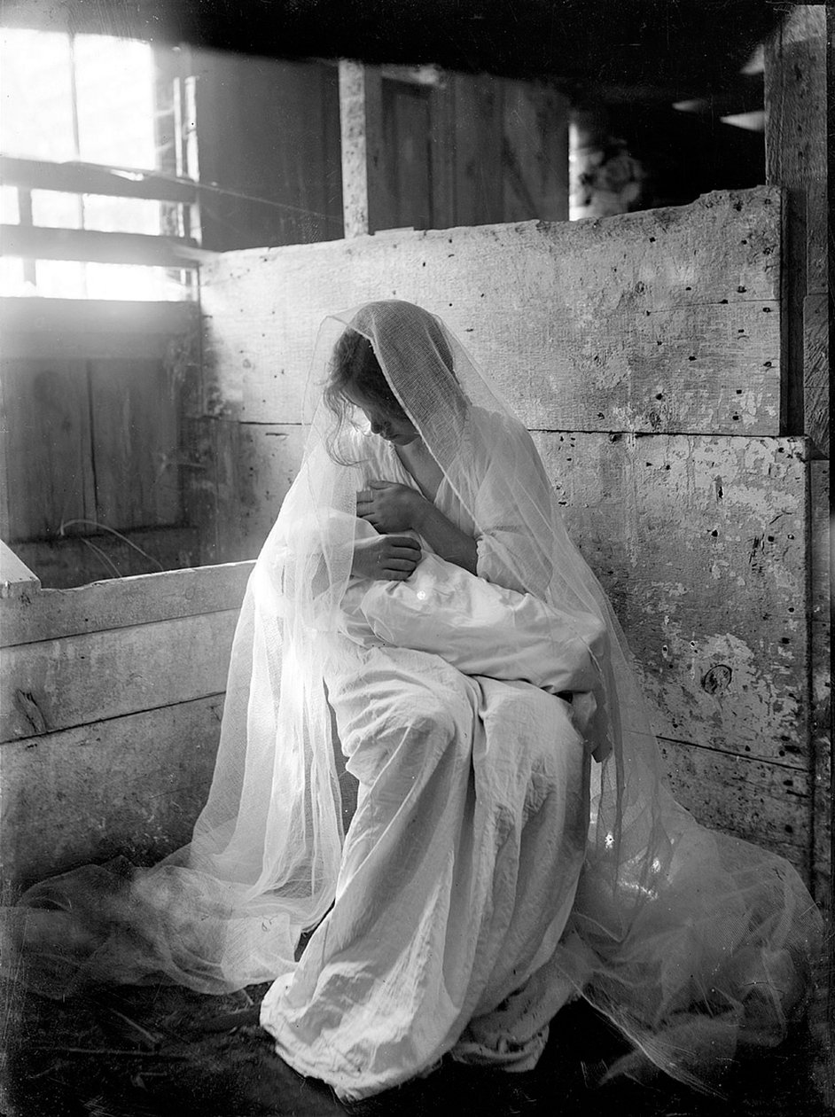 De Kribbe door Gertrude Käsebier