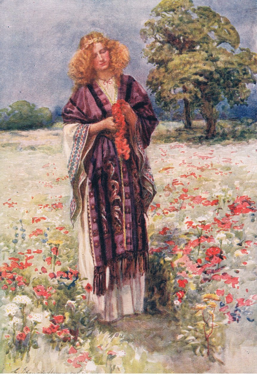 De schone Serena, Verhalen uit de Faerie Queen uitgegeven door George Harrap and Company door Gertrude E. Demain (after) Hammond