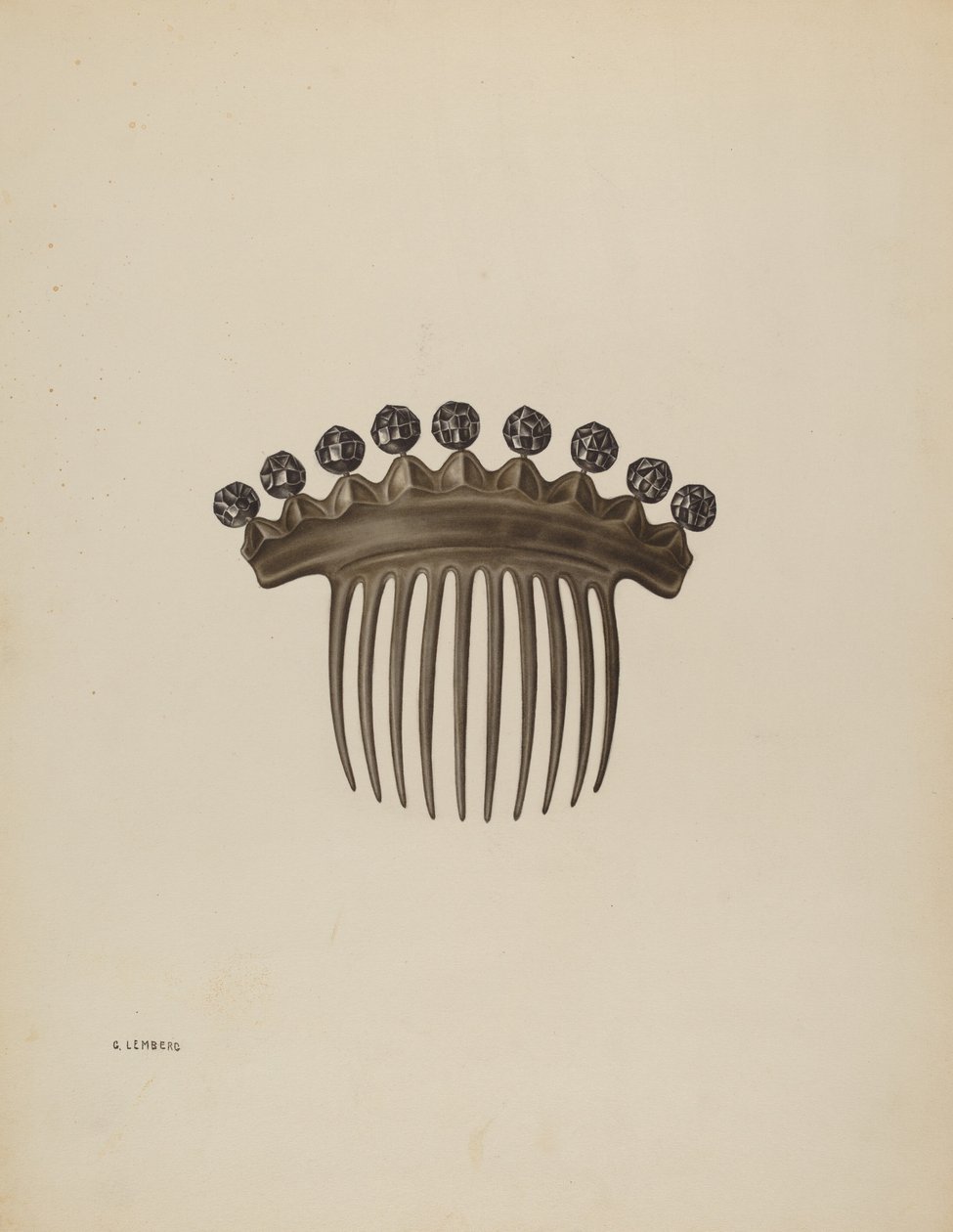 Kam, c. 1939 door Gertrude Lemberg