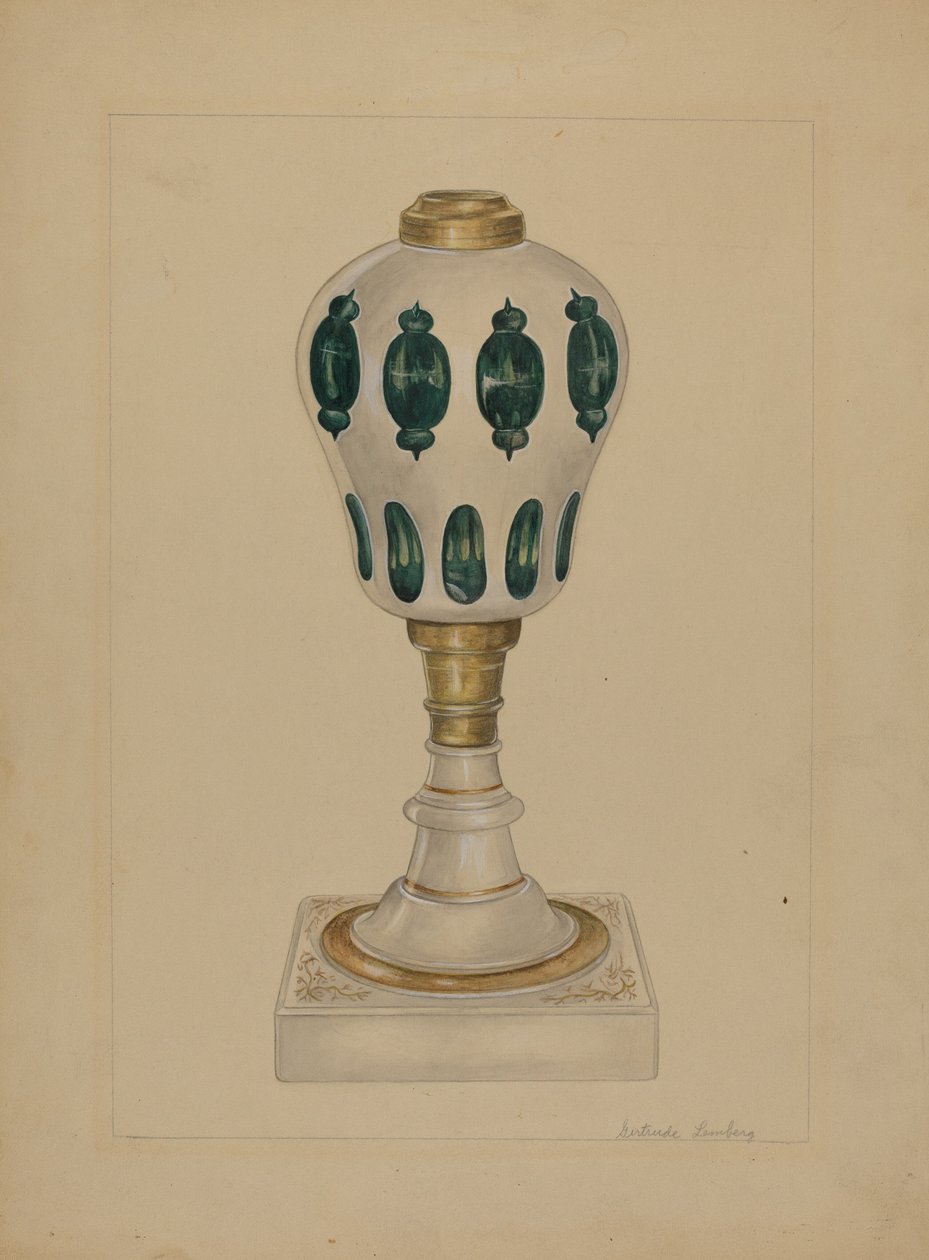 Lamp, ca. 1936 door Gertrude Lemberg