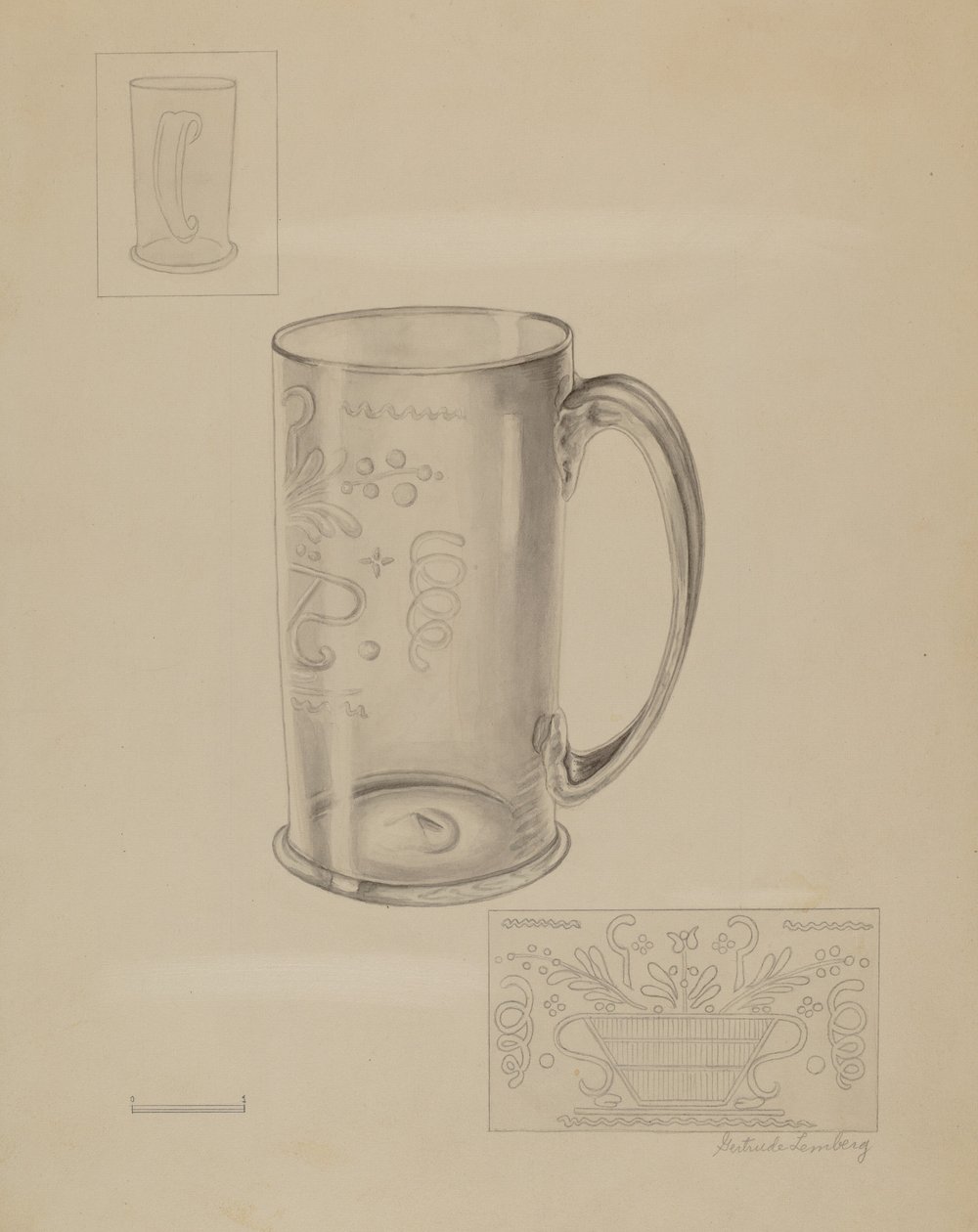 Mok, ca. 1936 door Gertrude Lemberg