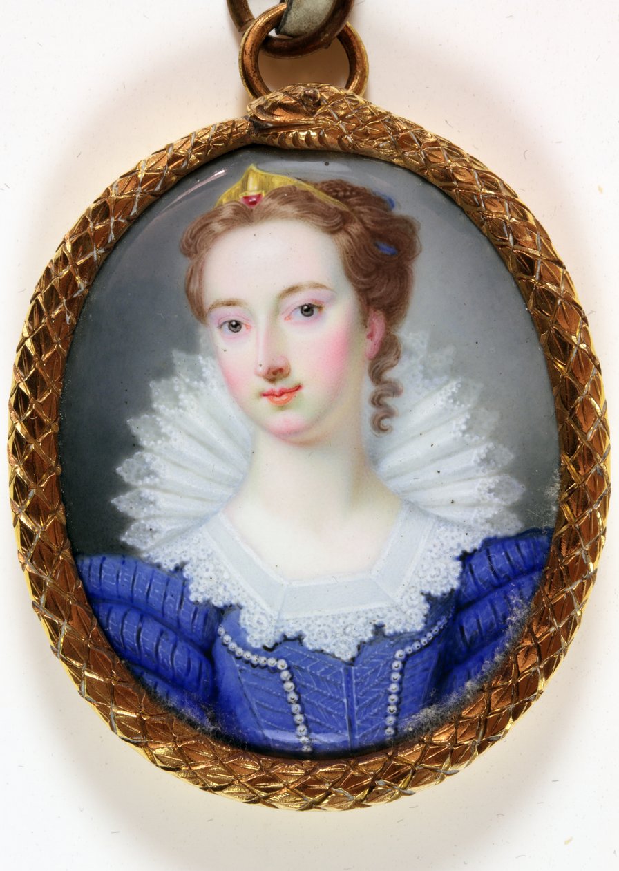Een dame genaamd Elizabeth Robinson, mevrouw Montagu door Gervase (attr.to) Spencer