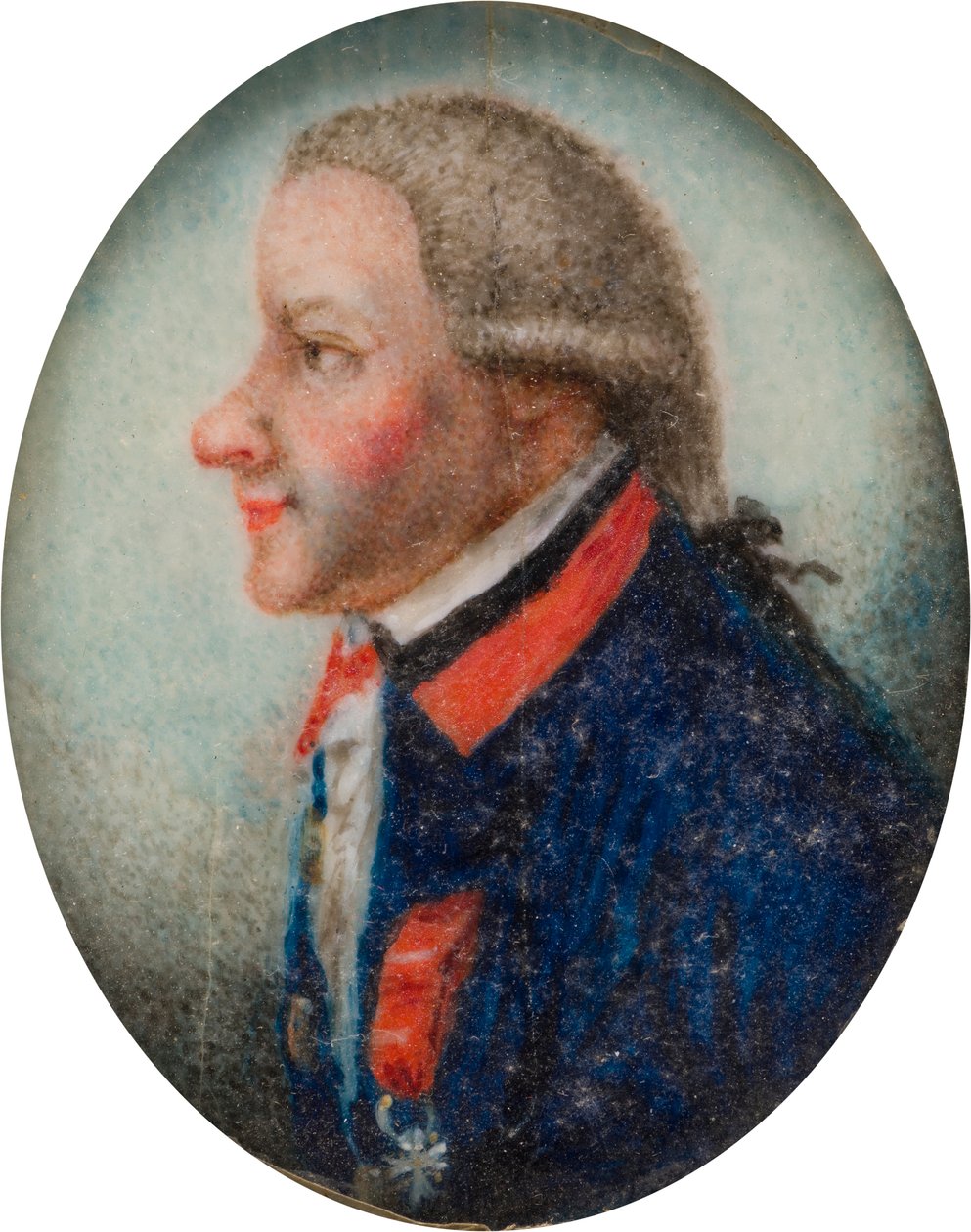 Portret van Generaal Vandermeerck door Gervase Spencer