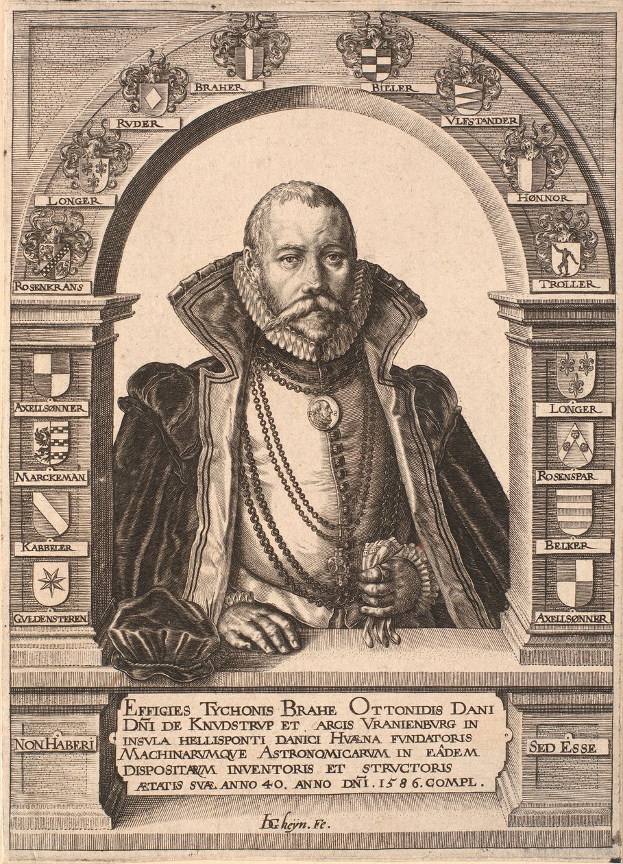 Tycho Brahe door Gheyn, Jacques II de