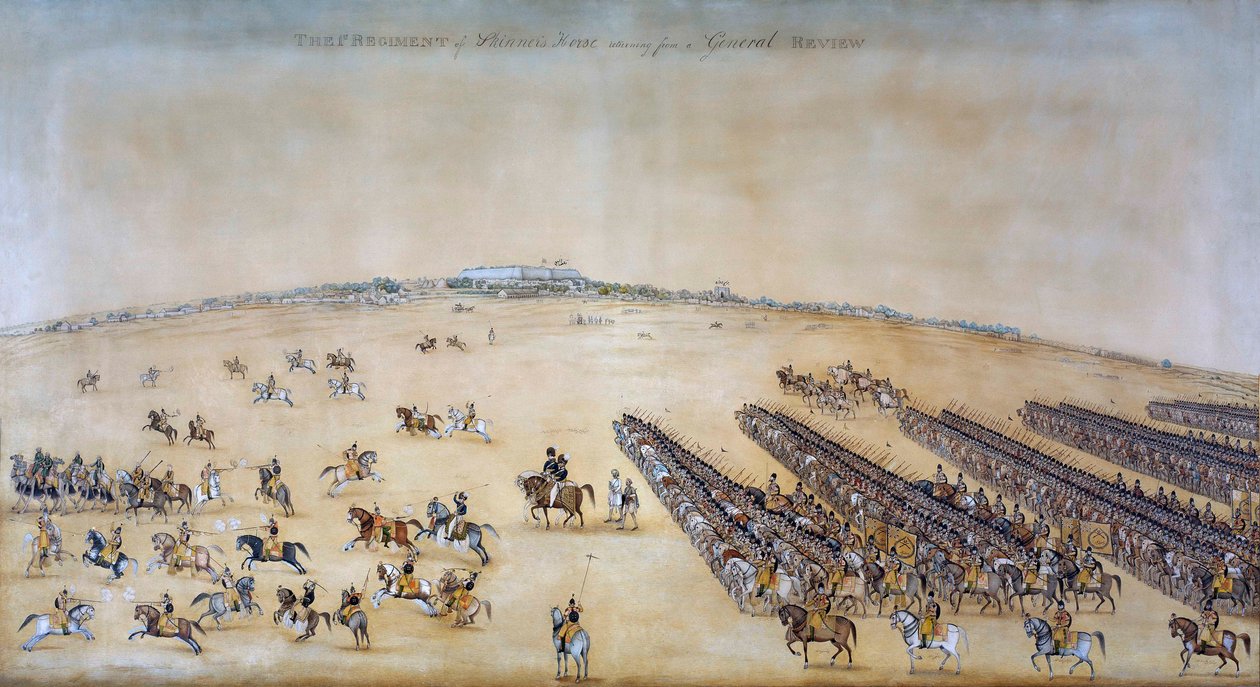 Het 1e Regiment van Skinner