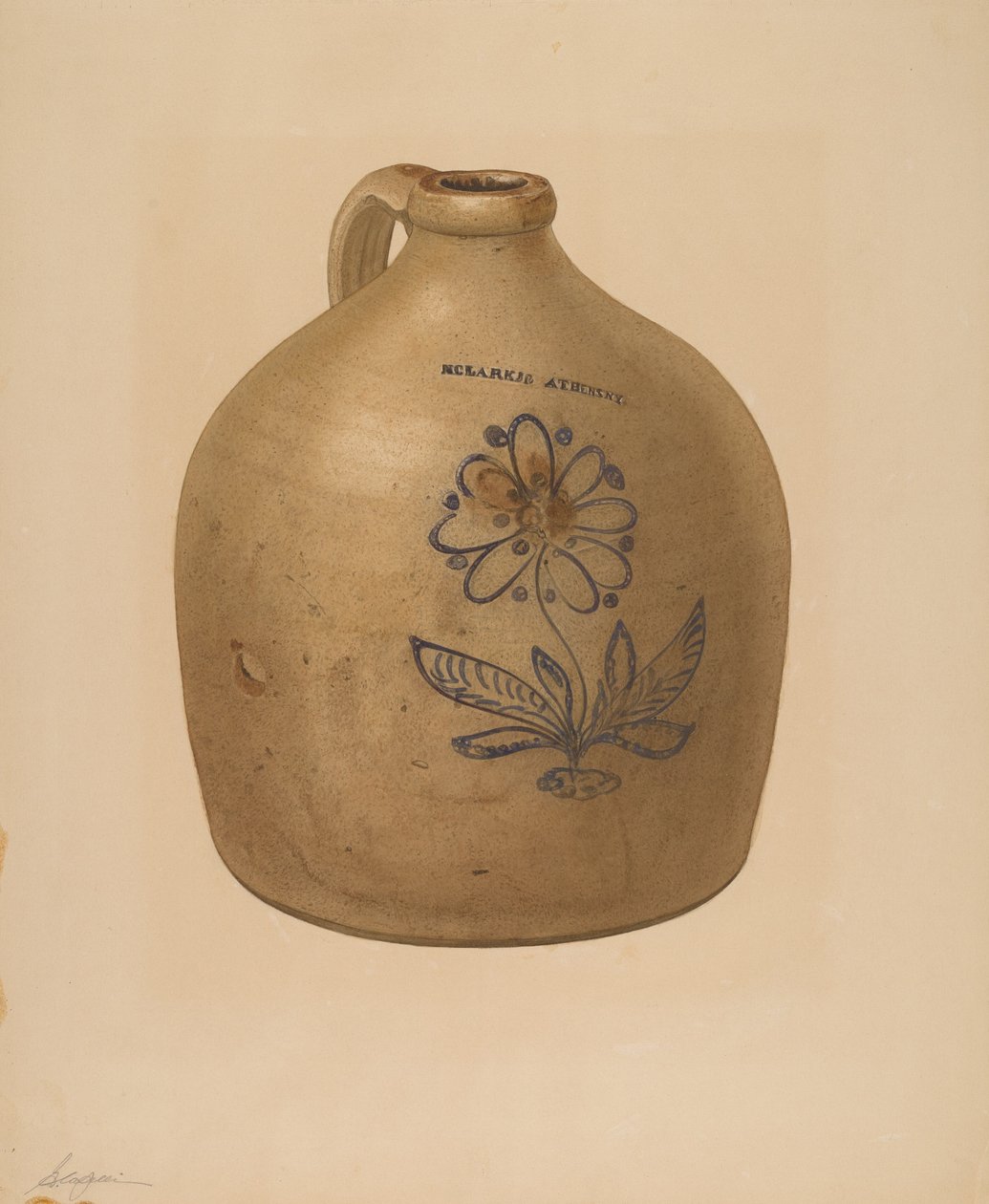 Kruik, c. 1941 door Giacinto Capelli