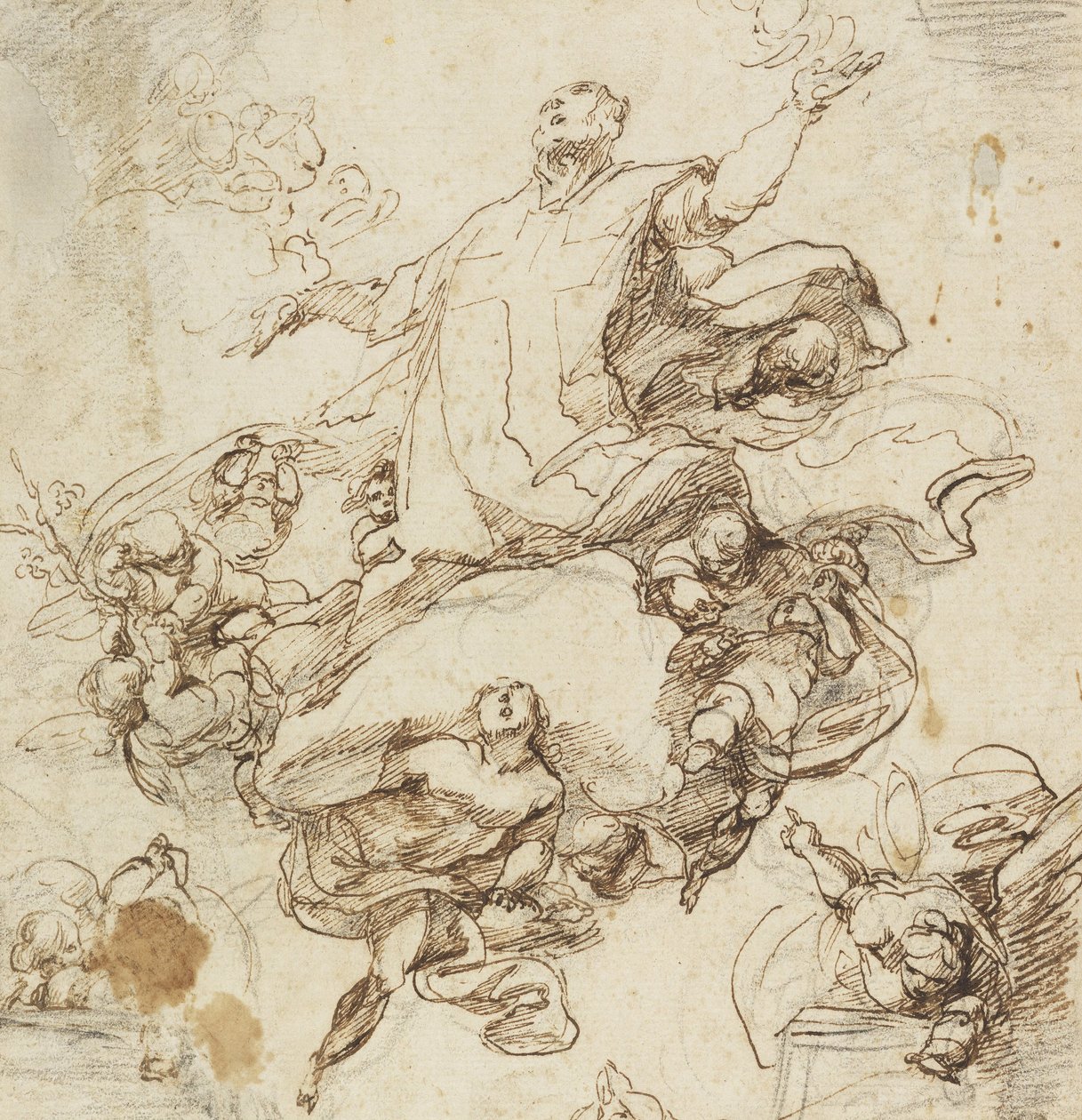 Verheerlijking van St. Filippo Neri door Giacomo Farelli
