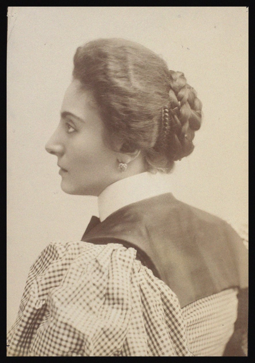 Portret van Gemma Bellincioni (1864-1950) door Giacomo Brogi door Giacomo Brogi