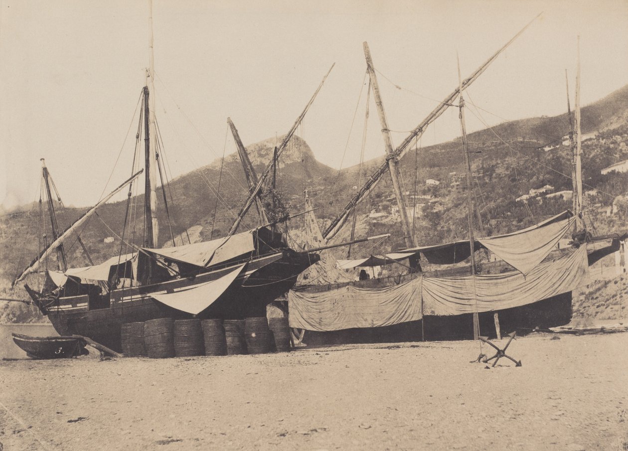 Salerne, 1855 door Giacomo Caneva