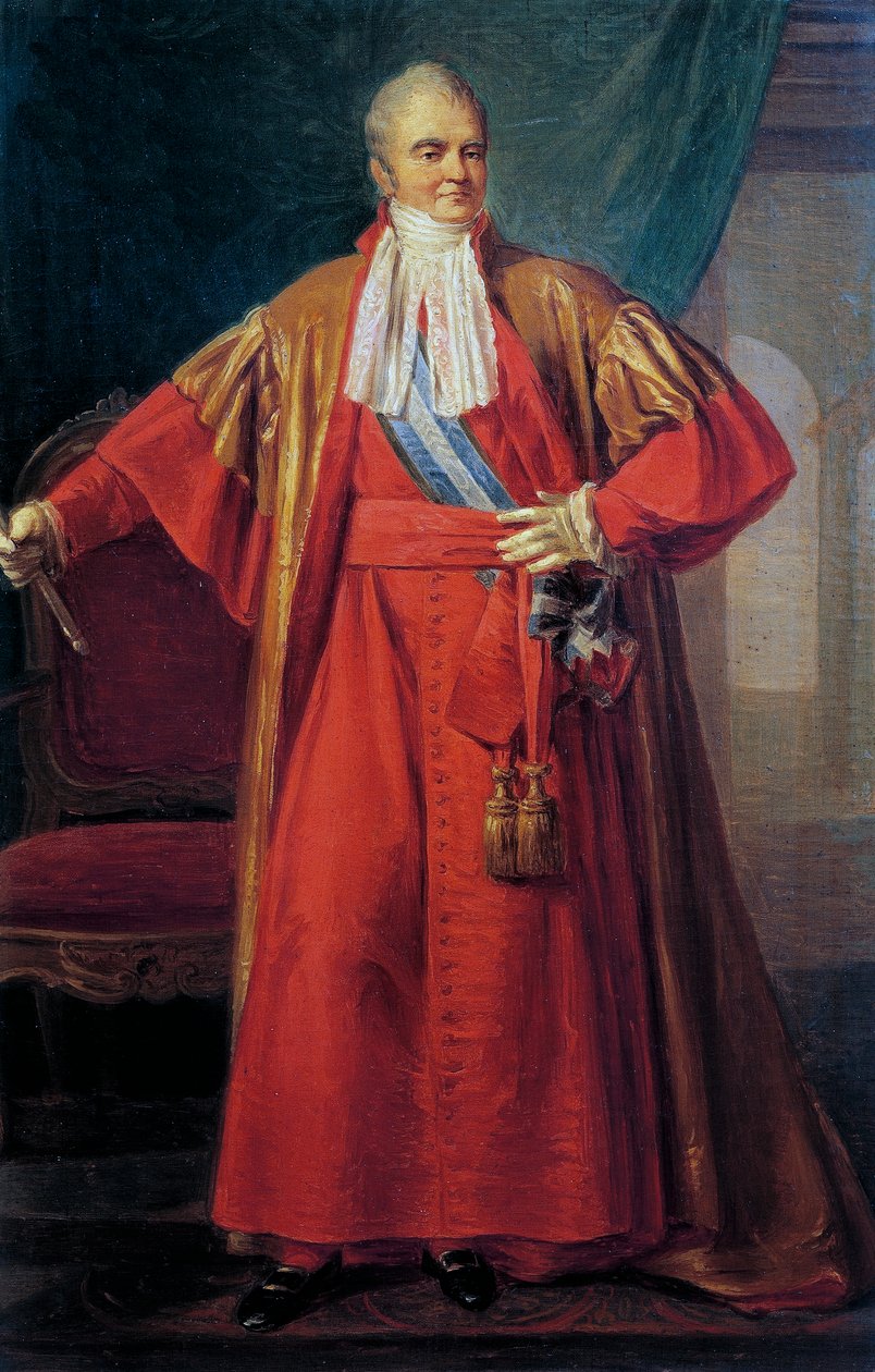 Portret van Paluzzo Altieri (1760-1834), prins door Giacomo Conca