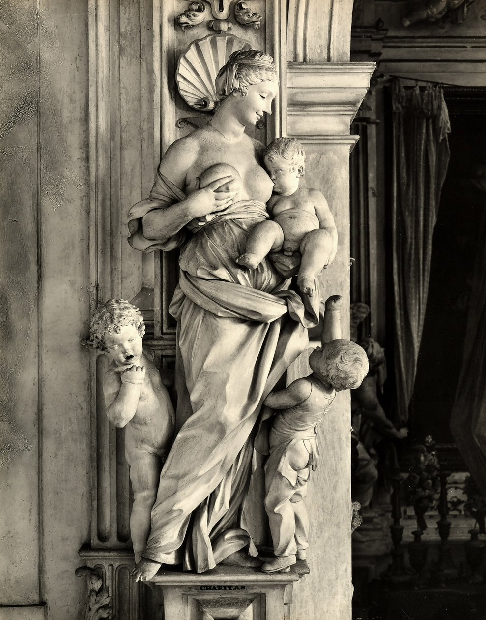 Liefdadigheid door Giacomo Serpotta