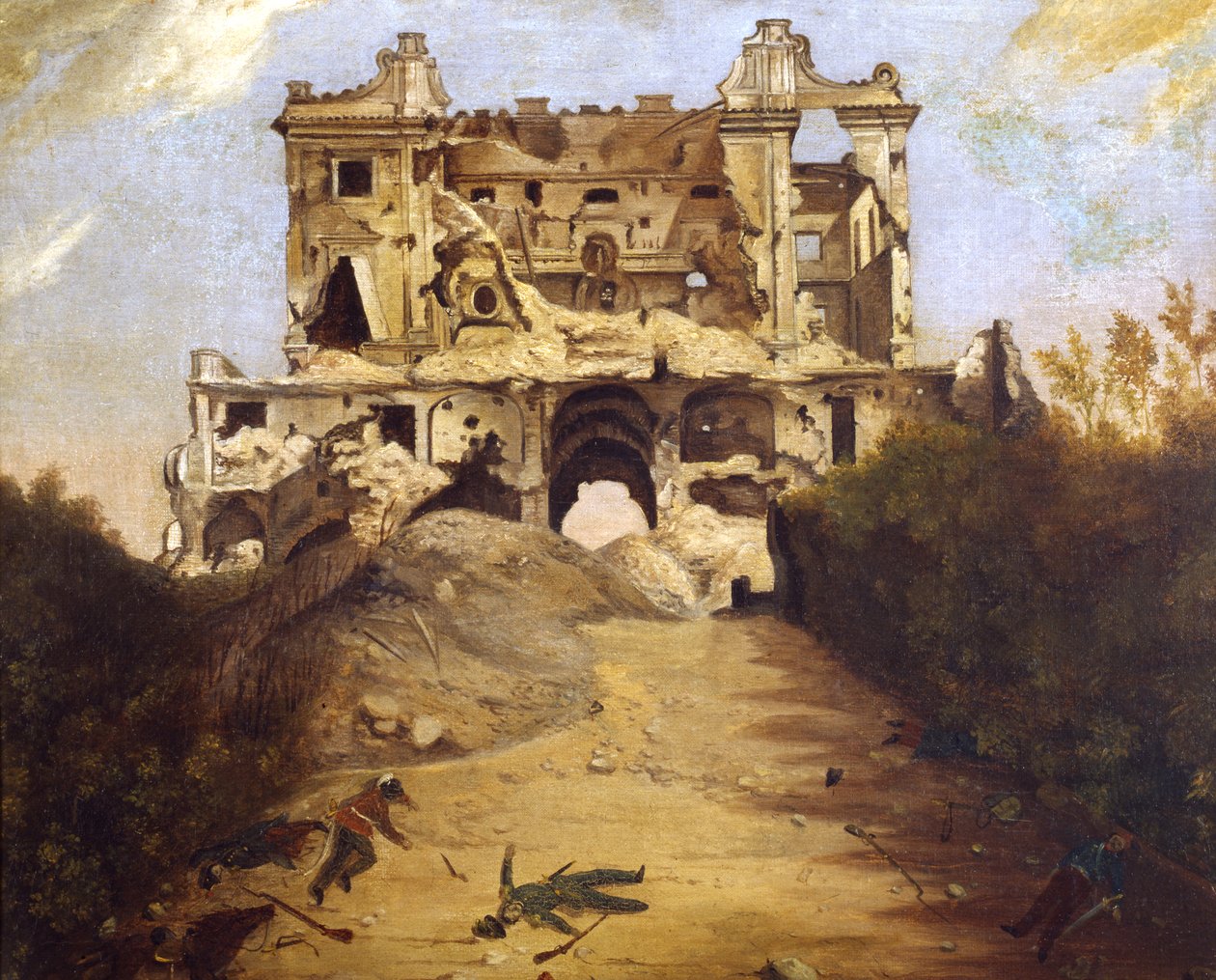 Het Huis van de Vier Winden door Giambattista Bassi