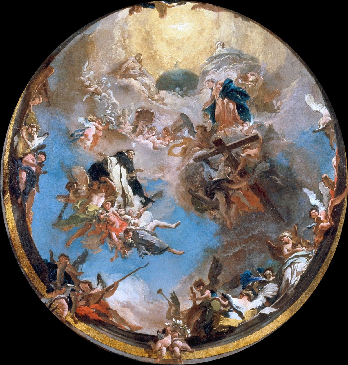 De Glorie van Sint Dominicus door Giambattista Tiepolo