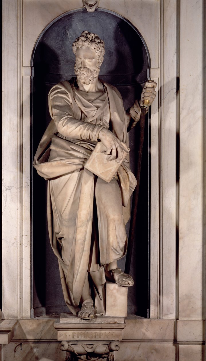 St. Phillip, nis uit de Salviati-kapel door Giambologna