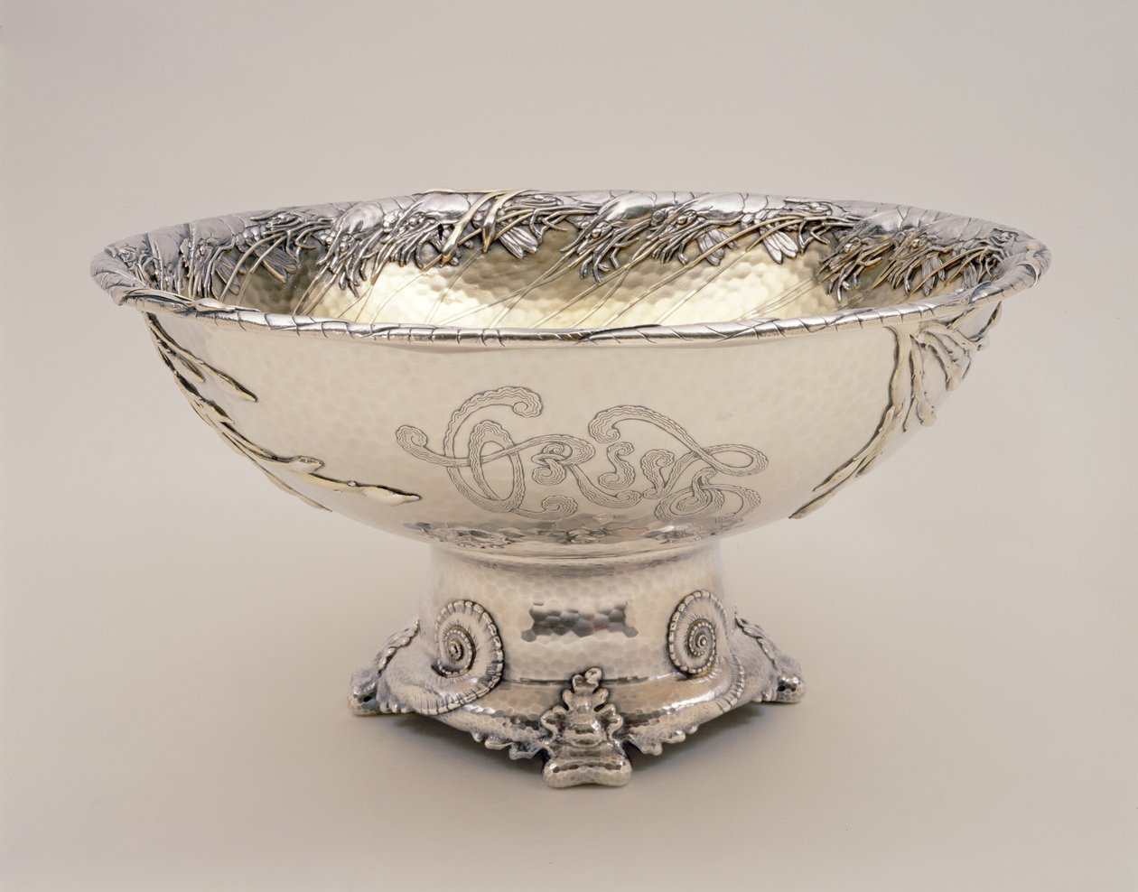 Medaille met de doop van Constantijn (gestorven 377) door Gian Lorenzo Bernini