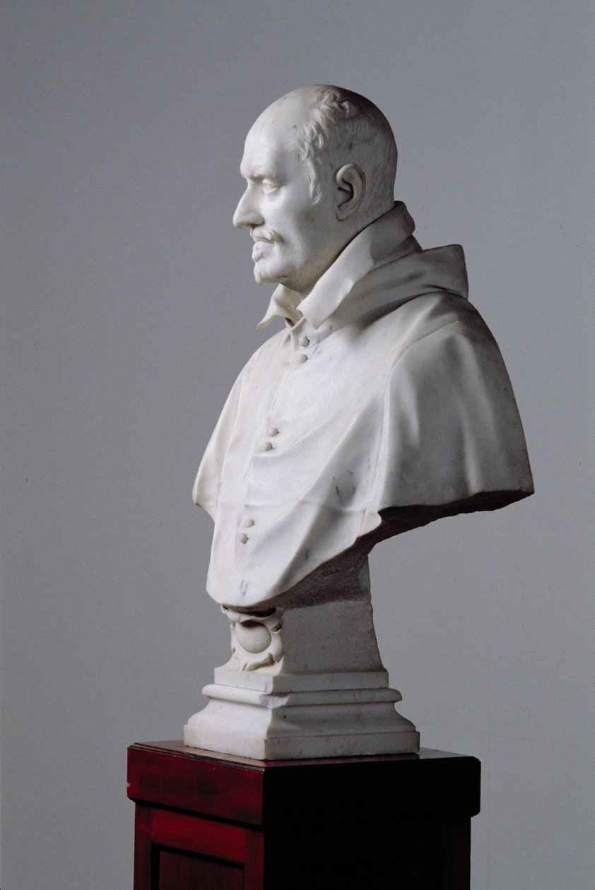 Portret van Alessandro Damasceni-Peretti-Montalto, 1622-23 (marmer) door Gian Lorenzo Bernini