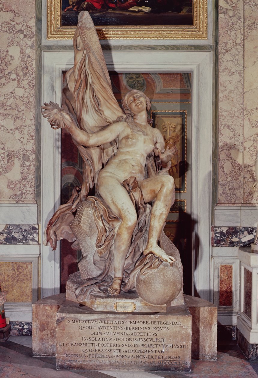 Waarheid Onthuld door de Tijd, c.1645-52 door Gian Lorenzo Bernini
