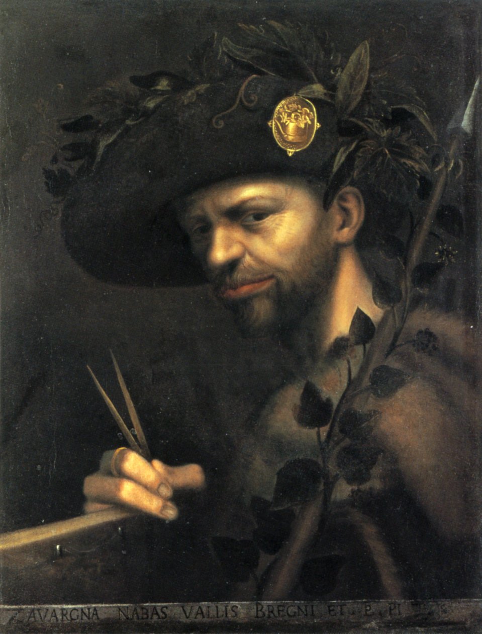Zelfportret door Gian Paolo Lomazzo