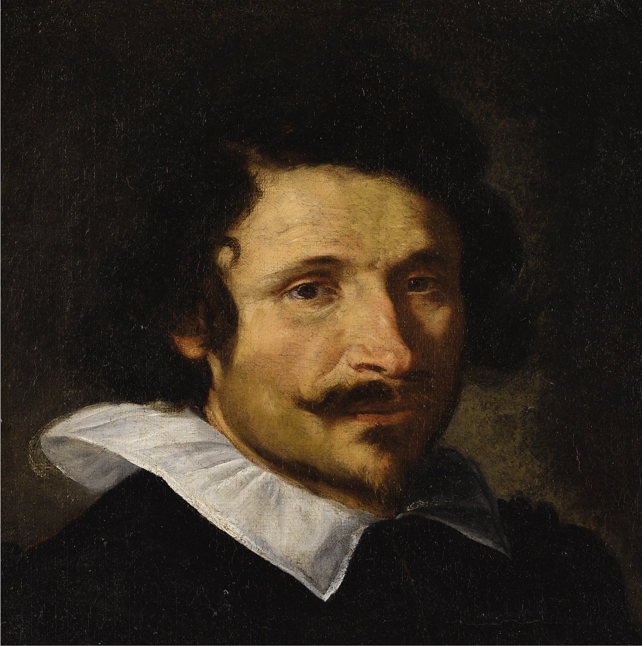 Portret van Pietro da Cortona door Gian Lorenzo Bernini