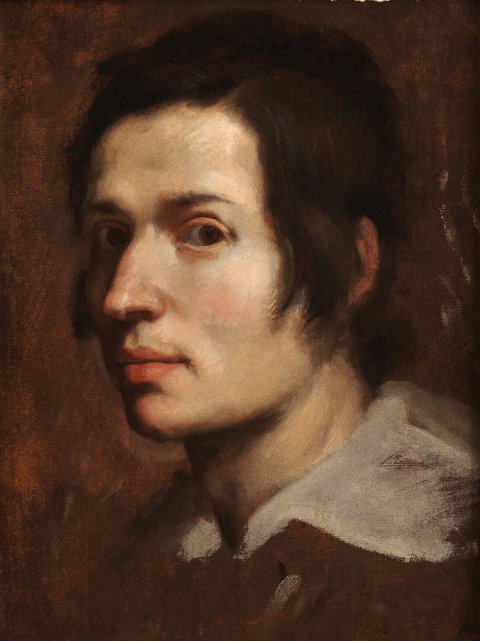 Portret van de broer van de kunstenaar, Domenico Bernini (?) door Gian Lorenzo Bernini