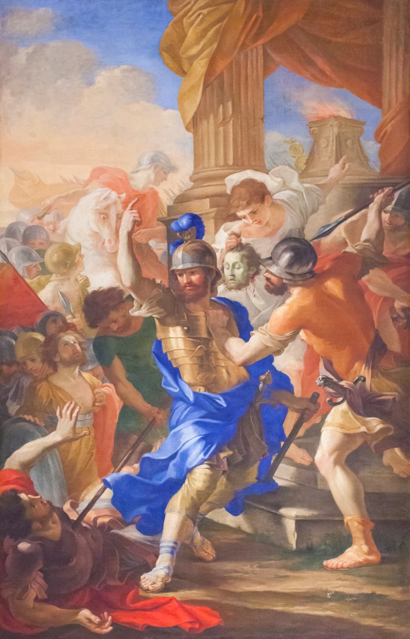 Martelaarschap van Sint Mauritius door Gian Lorenzo & Pellegrini Carlo (1605-45) Bernini
