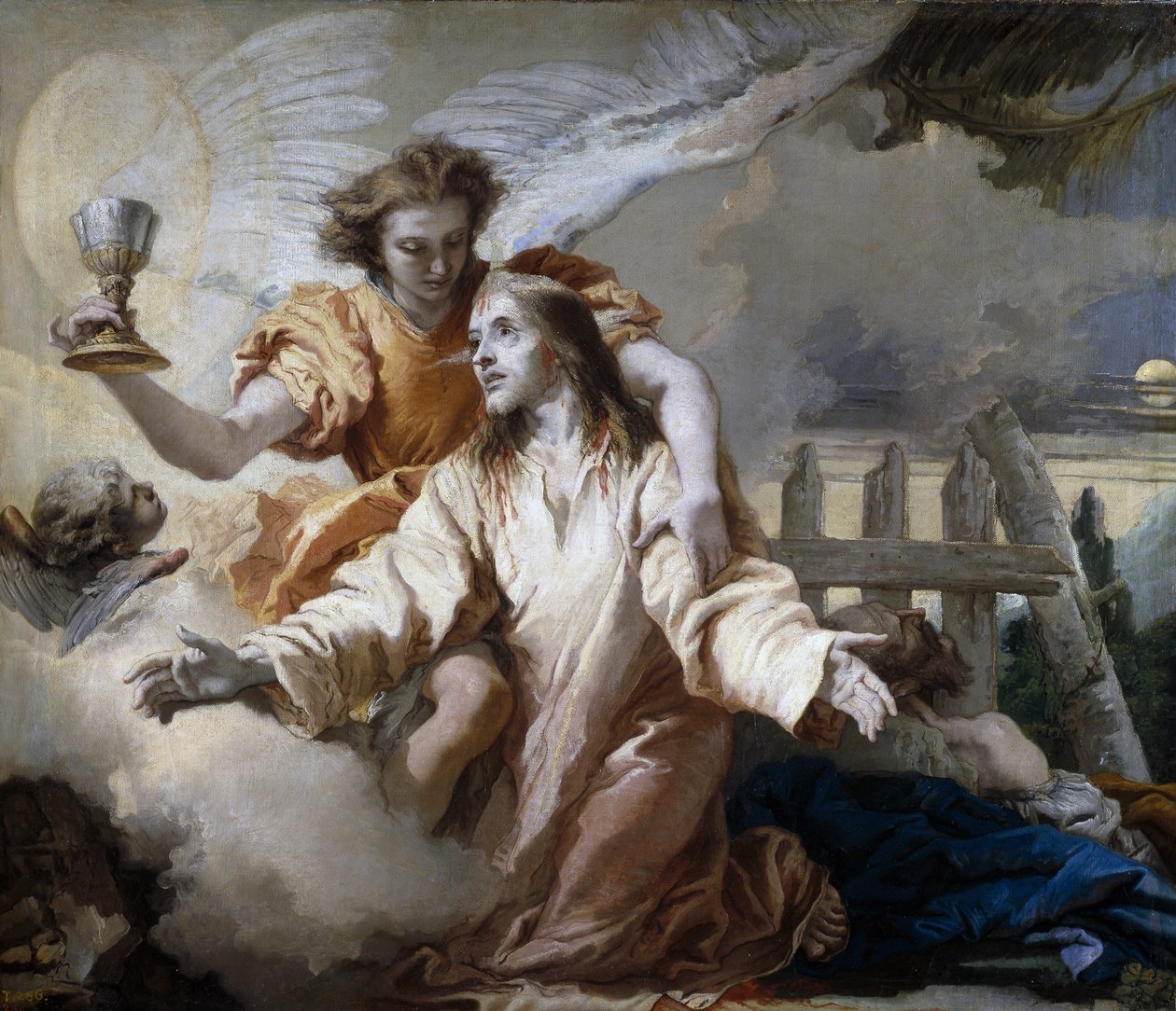 Agonie in de tuin door Giandomenico  Tiepolo