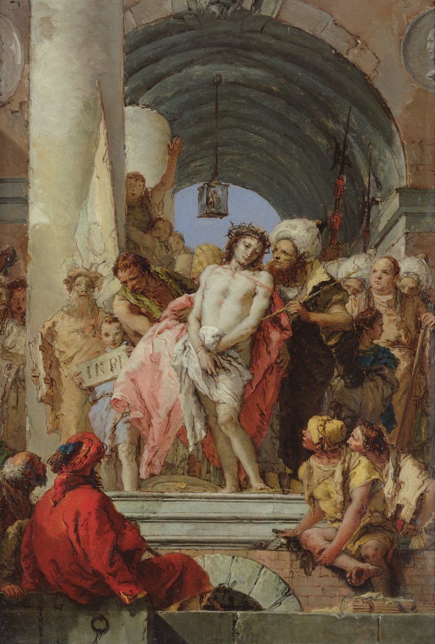 Ecce Homo door Giovanni Domenico Tiepolo